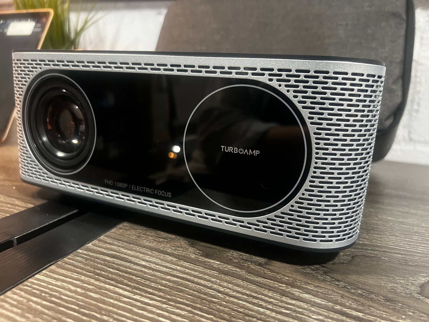 4K Projector with WiFi and Bluetooth, TURBOAMP 5G Native 1080P Movie Projector