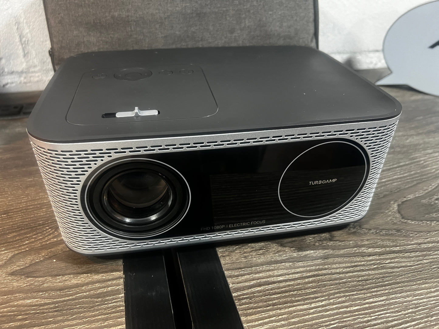 4K Projector with WiFi and Bluetooth, TURBOAMP 5G Native 1080P Movie Projector