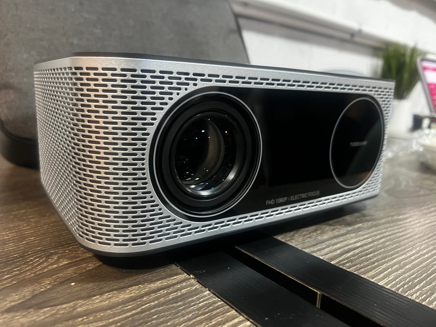 4K Projector with WiFi and Bluetooth, TURBOAMP 5G Native 1080P Movie Projector