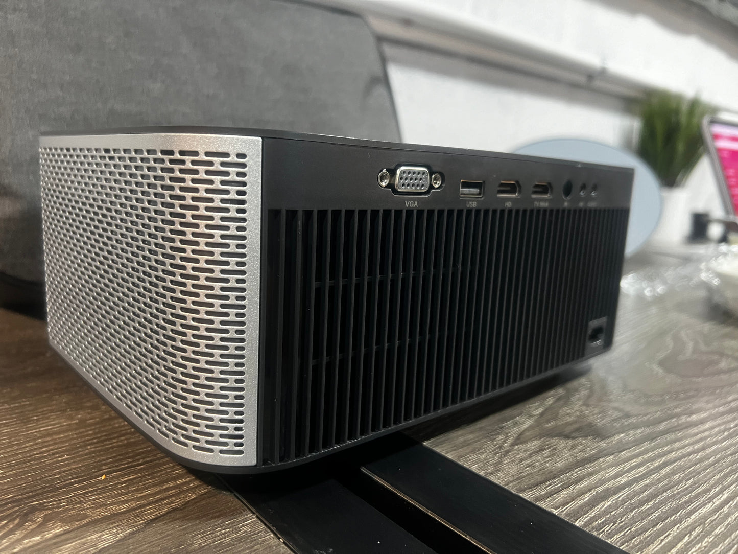 4K Projector with WiFi and Bluetooth, TURBOAMP 5G Native 1080P Movie Projector