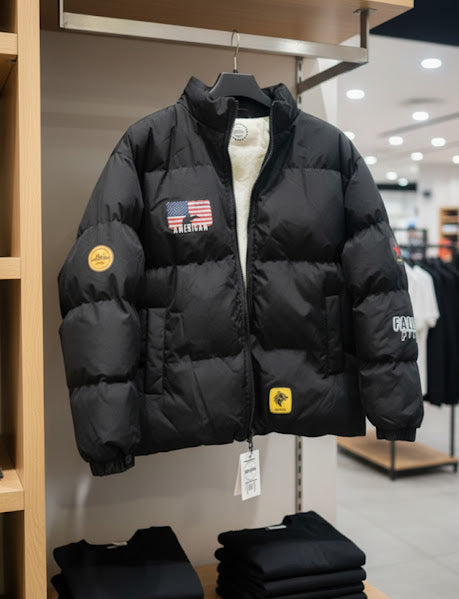 puffer jacket men size L