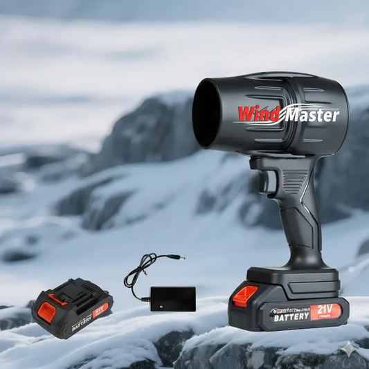 Portable Wind Master Blower Turbojet Fan, Large Air Volume, Suitable For Indoor Cleaning, Camping, Car, Lawn Cleaning,